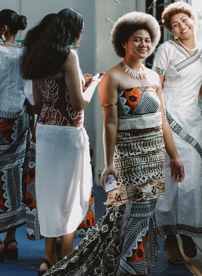 Fiji Fashion Week runway collection look